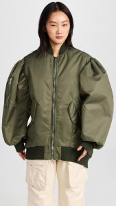 OEM cropped jacket Army green jacket