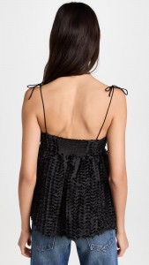Vintage Fringe Halter Vest Strapless Top