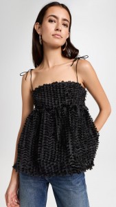 Vintage Fringe Halter Vest Strapless Top