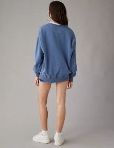 Oversized Beatles Graphic Sweatshirt