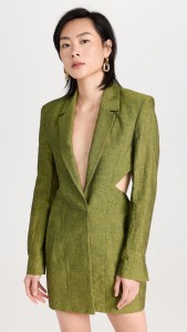 Factory made Long sleeves behind the hollow-out temperament fashion long suit