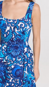 Vacation Style Printed Halter Midi Dress