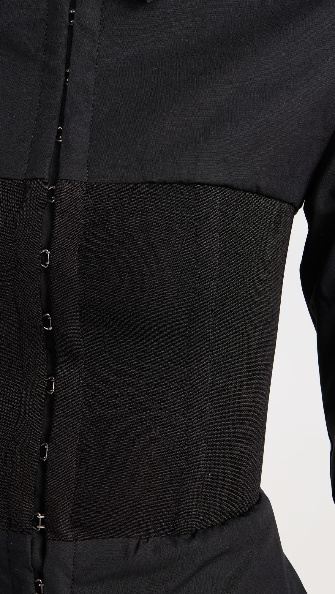 Casual Shirtdress Off-the-shoulder Fishbone Long Sleeve Mini Dress