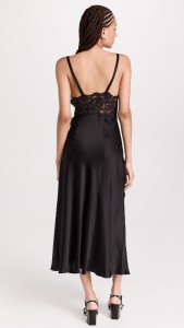 Sexy Backless Hollow Out Lace Halter Midi Dress