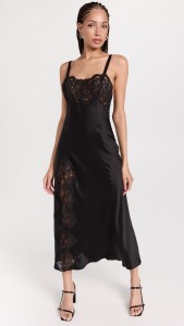 Sexy Backless Hollow Out Lace Halter Midi Dress