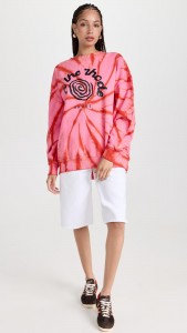 Sweatshirt Factory Manufacturer Tie-dye 3D Printing Long Sleeve Sweatshirt