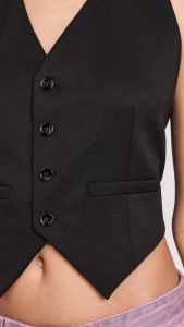 Sexy Backless Sleeveless Halter Little Vest
