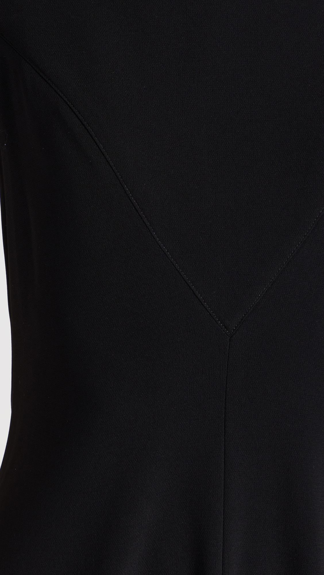 OEM Sleeveless cutout black slimming waist dress