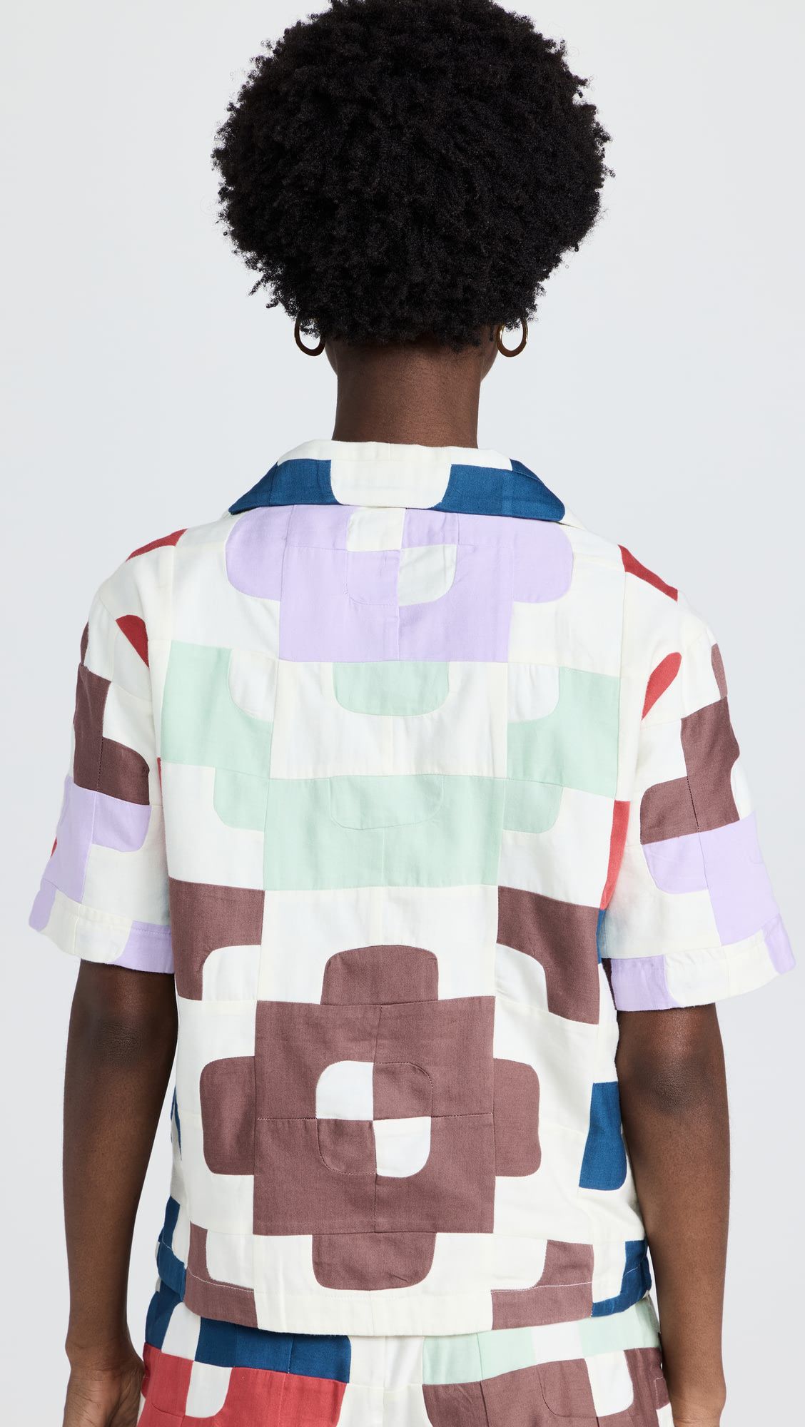 OEM Patchwork color block movement simple matching suit