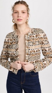 Made in china Round neck short fashion style long-sleeved coat