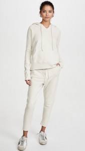 Made in china Casual sports white hoodie set