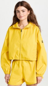 ODM Fashion temperament Sport with hat zipper coat shorts two-piece suit