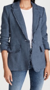Factory made Casual style suit fur-trimmed jacket