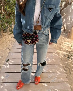 Factory made denim short long sleeves casual jacket