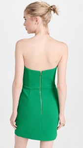sexy backless evening dress ruffle strapless mini dress