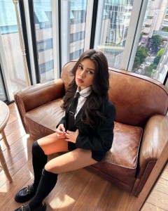 Casual Long Sleeve Short Suit 2 Piece Skirt Sets