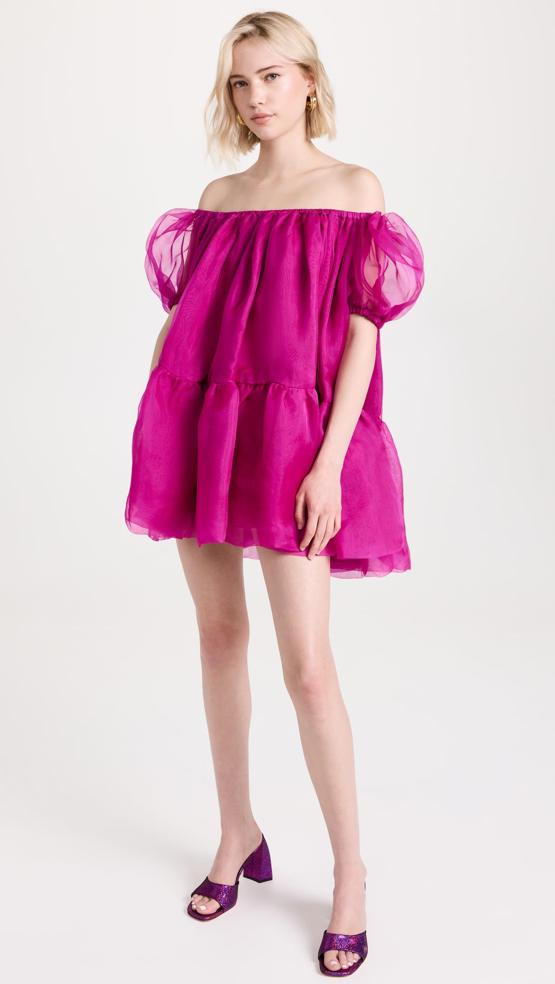 Dress supplier elegant off-the-shoulder mini dress