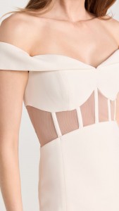 Sexy bodycon dress hollow out off shoulder mini dress