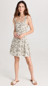 Factory custom Ink print slimming waist a-line halter midi dress