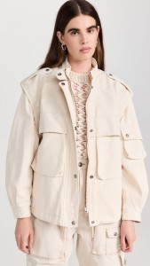 ODM Loose stylish zipper pocket jacket