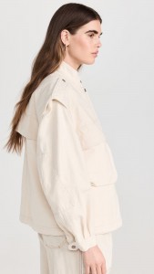ODM Loose stylish zipper pocket jacket