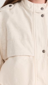 ODM Loose stylish zipper pocket jacket