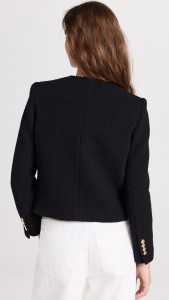 French Vintage Chic Woolen Short Jacket