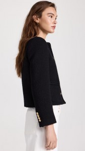 French Vintage Chic Woolen Short Jacket