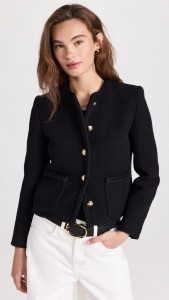 French Vintage Chic Woolen Short Jacket