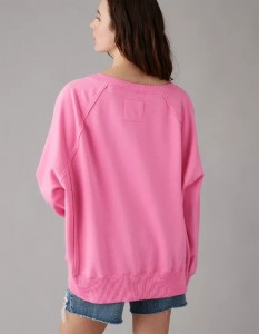 Big Hug Oversized Notch Neck Sweatshirt