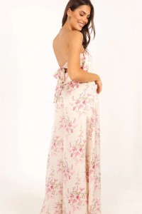 GISELLE STRAPLESS JUMPSUIT – OFF WHITE