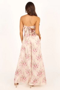 GISELLE STRAPLESS JUMPSUIT – OFF WHITE