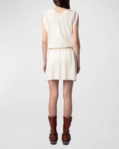 Knit Dress with intarsia wing motifs
