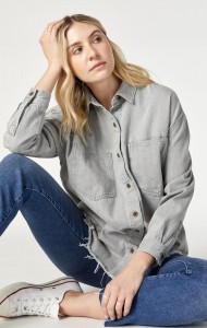 Oversized Denim Shirt