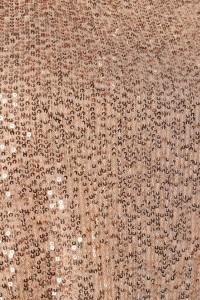 SEQUIN TOP – ROSE GOLD
