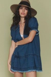 DENIM CASUAL DRESS
