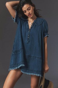 DENIM CASUAL DRESS
