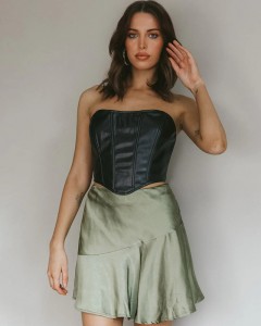 Women custom mini pleated hot girls short sexy mini skirt